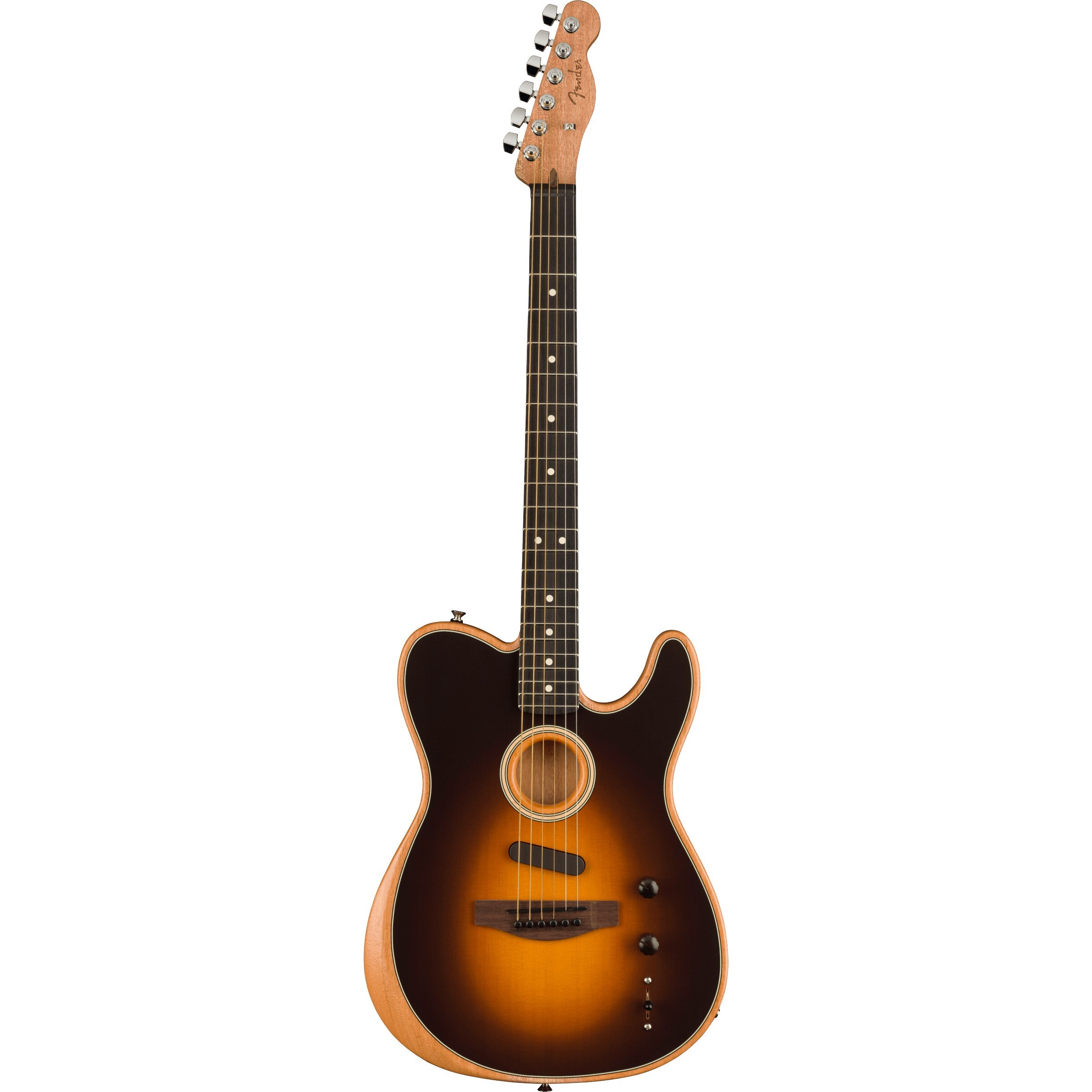 Fender Acoustasonic Player Telecaster Shadow Burst met gigbag