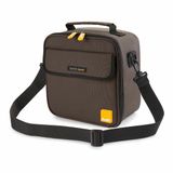 Ibili Lunchtrommel met accessoires 753455 Bruin Polyester 21 x 12 x 22 cm