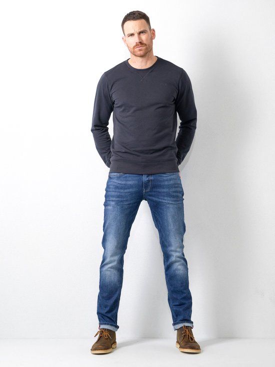 Petrol Industries Russel Regular Tapered Fit Jeans - Blauw - W29L34