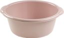 Plasticforte teiltje/afwasbak rond - 10 liter - taupe - kunststof - 40 x 38 x 15 cm - Huishouden