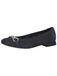 CAPRICE art. 9-22503-42 880 ballerina bitje BLAUW maat 37