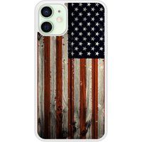 USA Hood Bedrukt siliconen hoesje compatibel met iPhone 12 Mini