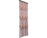 Jekra Vliegengordijnen Brasil 90x200cm Perles en Bois Rideau Anti-Moustiques Marron
