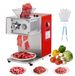 Vevor Vleessnijmachine 850 W Rood + Zilver