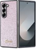 GUESS, Housse de protection pour Samsung Galaxy Z Fold 6 Glitter, Rose