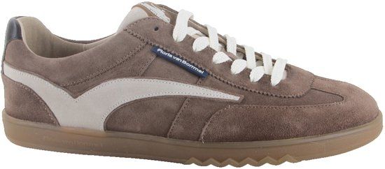 Floris van Bommel Sfm-10224 De Zaler Sneakers - Suède - Heren - Taupe - Maat 42⅔