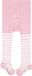 FALKE Stripe versterkt huidvriendelijk katoen panty baby roze - maat 62-68
