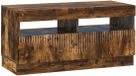 vidaXL TV-meubel LED Gerookt eiken Hout