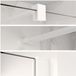 FortiFura Galeria profielset - 200cm + stabilisatiestang - 120cm - mat wit