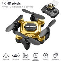 SZSMART 4K Minidrone (2 batterijen - autonomie: 10 min - goud)