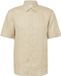 s.Oliver - Hommes - Coupe droite: Chemise légère en lin avec col Kent