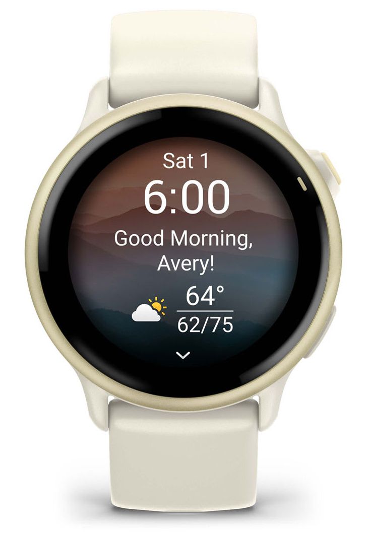 Garmin Vivoactive 6 - Smartwatch - Sporthorloge - Health - Fitness - GPS - Lunar Gold - 44mm