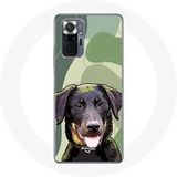 Maniacase Etui voor Xiaomi Redmi Note 10 Pro Beauceron zwart hondenras