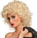Boland Pruik Sandy Blond Krullen Halflang Vrouwen 50's Rock & Roll Hollywood