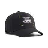 PUMA Sportpet 'PUMA x ASTON MARTIN ARAMCO F1® TEAM' zwart / wit