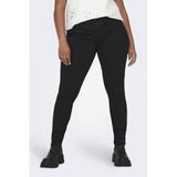 ONLY CARMAKOMA high waist skinny jeans CARSTORM zwart