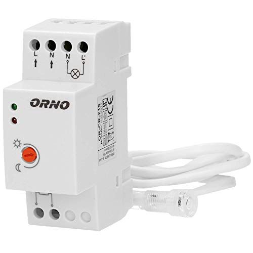 Orno CR-219 Schemerschakelaar Voor Buiten Met Externe Sonde DIN IP65