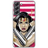 ERT GROUP mobiel telefoonhoesje voor Samsung S21 FE Wonder Woman 003