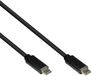Goobay USB-C kabel | USB3.0 5 Gbps | PD 60W | zwart | 1 meter