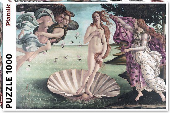 Piatnik De Geboorte van Venus - Sandro Botticelli Puzzel 1000 stukjes