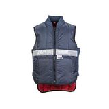 Planam Koelhuis vest, maat XXXL, marine/rood/meerkleurig, 5122064