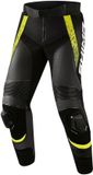 SHIMA STR 2.0 Zwart Geel Leren Motorbroek Maat 50