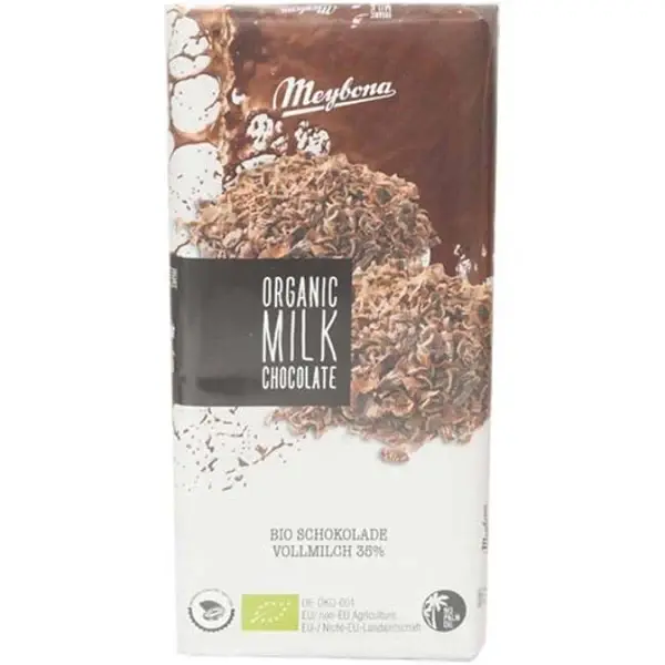 Meybona Organic Milk Chocolate 100 gram