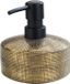 Wenko Zeepdispenser Rivara goud keramiek met structuur 400ml