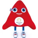 Doudou & compagnie Olympische Spelen Parijs 2024 Pluche Mascotte 80 cm