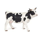 Papo - Zwarte en witte koe LA VIE A LA Farm Dierenfiguur, 51148, meerkleurig