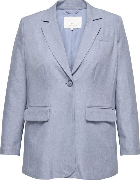 ONLY CARMAKOMA CARLINDA LS BOYFR MEL BLAZER TLR Meisjes Blazers Vintage Indigo