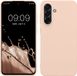 kwmobile telefoonhoesje geschikt voor Samsung Galaxy A56 5G - Back cover in kokosmelk