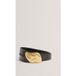 Ted Baker Statement Hardware Buckle Belt Black Taille: XS/S