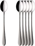 Villeroy & Boch Oscar Latte Macchiato Lepel Set van 6 Roestvrij Staal 18,1 cm