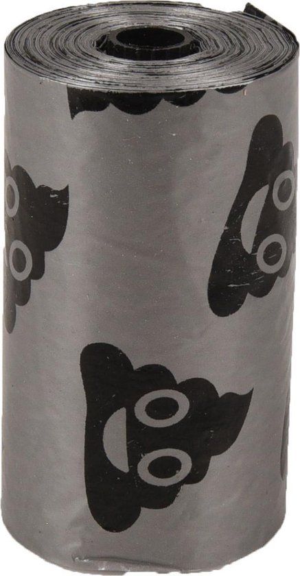 Flamingo - Hondenpoepzakjes Forta - Grijs - 60 stuks