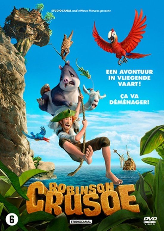 BELGA FILMS Robinson Crusoe - DVD - Animatie - Nederlands