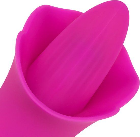 Clitoris Vibrator Met Tong - Roze