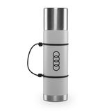 Audi 3292400800 waterfles drinkfles isolatiefles ringen logo, 680 ml, grijs
