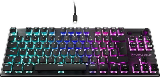 Turtle Beach Vulcan TKL AZERTY Frans Zwart