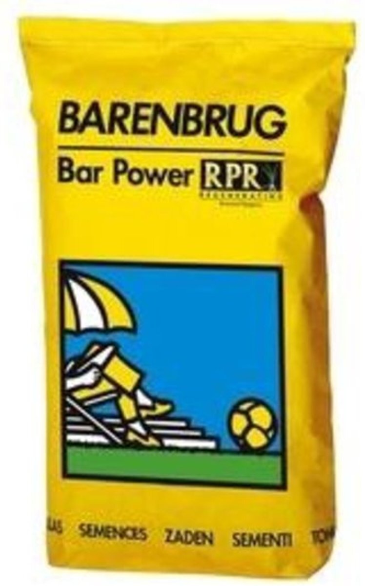 BARENBRUG graszaad - Bar Power RPR - extra stevig & zelfherstellend gazon - 5kg
