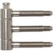 SFS Intec Paumelle 18 mm pour portes en bois à battue en 3 parties, acier inoxydable