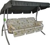 Angerer Comfort Hollywood-schommel 3-zits design Meran Bergamo. 210 x 145 x 160 cm beige