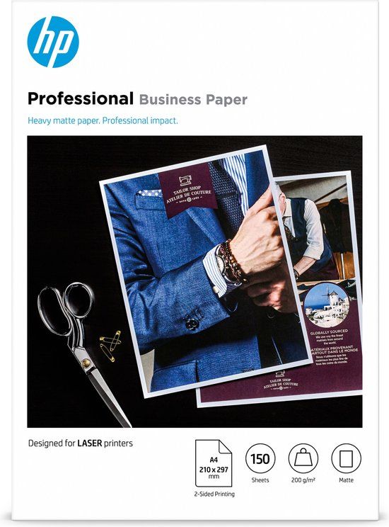HP Professional Business Paper - Matte - A4 - 200 g/m2 - 150 Sheets
