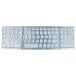 Clavier sans fil pliable avec pavé numérique - 81 touches - Argent