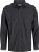 Jack & Jones Flanellen overhemd Comfort Fit Dark Grey Melange Katoen Lange mouw M