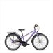 S'COOL troX pro 24-inch vélo enfant, 3 vitesses, vélo garçon, violet/jaune