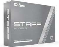 PERSONEEL Wilson Staff Model X Golfballen 2024 - Wit - 12 Stuks