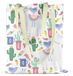 Sac fourre-tout en toile imprimée - Sac réutilisable pour les courses - Lavable - 34x40 cm - Multicolore