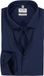 OLYMP 24/7 Level 5 body fit overhemd - twill - marine blauw - Strijkvriendelijk - Boordmaat: 42