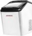 Gastroback Bartender Pro Draagbare ijsblokjesmachine 145 W Zwart, Roestvrijstaal